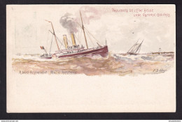 DDBB 436A - Carte Postale Paquebot 1 Aller Marie-Henriette  Non Utilisée - Tarjetas Transatlánticos