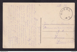 38/091 - FORTUNE 1919 - Carte-Vue MERXPLAS Colonie En S.M.- Cachet Electoral GHEEL 19 B Vers La France - Fortuna (1919)