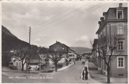 Moutier.  Avenue De La Gare - Moutier