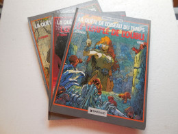 BD Série La Quête De L'Oiseau Du Temps, Lot De 3 BD...... Ref N5-4 - Quête De L'oiseau Du Temps, La