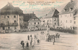 FRANCE - Massevaux - Visite Du Président De La République - Animé - Carte Postale Ancienne - Masevaux