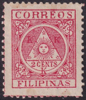 Philippines 1898 Sc Y2 Filipinas Insurrecto Ed 4 Revolutionary MNH** Toning Spots - Filippijnen