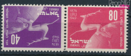 Israel 28-29K (kompl.Ausg.) Kehrdruck Postfrisch 1950 75 Jahre UPU (10256748 - Ongebruikt (zonder Tabs)