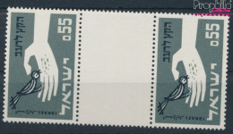 Israel 282ZS Zwischenstegpaar (kompl.Ausg.) Postfrisch 1963 Kampf Gegen Den Hunger (10256726 - Nuovi (senza Tab)