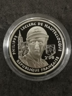 ESSAI 100 FRANCS ARGENT BE 1994 GENERAL PHILIPPE LECLERC DE HAUTECLOCQUE 1460 EX. / FRANCE SILVER PROOF - Pruebas