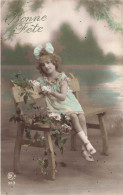 FÊTES - VŒUX - Bonne Fête - Petite Fille - Colorisé - Carte Postale Ancienne - Sonstige & Ohne Zuordnung