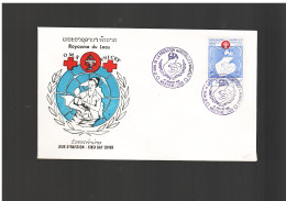 Laos - 1962 Fdc Oms Who - Unicef - OMS