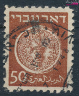 Israel 6x D Gezähnt 10 : 11 Gestempelt 1948 Alte Münzen (10256685 - Usati (senza Tab)