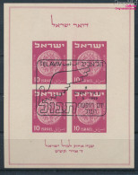 Israel Block1 (kompl.Ausg.) Gestempelt 1949 Briefmarkenausstellung (10256677 - Usados (sin Tab)