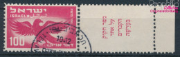 Israel 37 Mit Tab Gestempelt 1950 Vogeldarstellungen (10256660 - Gebraucht (mit Tabs)