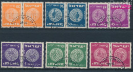 Israel 43K-50K (kompl.Ausg.) Kehrdruck Gestempelt 1950 Alte Münzen (10256655 - Gebruikt (zonder Tabs)