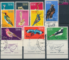 Israel 270-279 Mit Tab (kompl.Ausg.) Gestempelt 1963 Vögel (10256627 - Used Stamps (with Tabs)