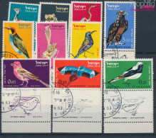 Israel 270-279 Mit Tab (kompl.Ausg.) Gestempelt 1963 Vögel (10256628 - Used Stamps (with Tabs)