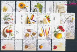 Israel 1649-1660 Mit Tab (kompl.Ausg.) Gestempelt 2002 Die Monate Des Jahres (10256589 - Used Stamps (with Tabs)