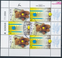 Israel 1743-1744 Kleinbogen (kompl.Ausg.) Gestempelt 2003 Holocaust Gedenkstätte (10256588 - Used Stamps (without Tabs)