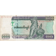 Myanmar, 1000 Kyats, KM:80, TTB - Myanmar