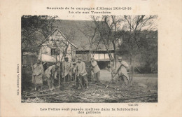 Militaria * Ww1 * La Vie Aux Tranchées * Les Poilus Sont Passés Maîtres Dans La Fabrication Des Gabions - War 1914-18