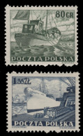 Polen 1953 - Mi-Nr. 807-808 ** - MNH - Schiffe / Ships - Neufs