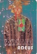 PORTUGAL  CALENDAR POCKET 1988   - MUSIC BAND WHAM GEORGE MICHAEL - Petit Format : 1981-90