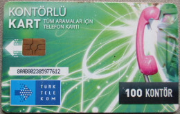 TURKEY KONTORLU TELEFON TELEPHONE PHONE TELEFONWERTKARTE PHONECARD CARTELA CARD CARTE KARTE COLLECTOR BEZEQ 50 UNITS - Turkey