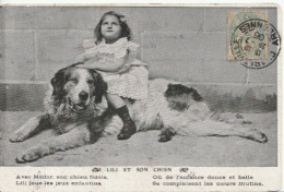 LILI ET SON CHIEN - Cartes Humoristiques