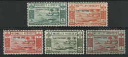 TIMBRES -TAXE N° 11 à 15 Série Complète Neuve ** (MNH) Cote 132 € TB - Unused Stamps