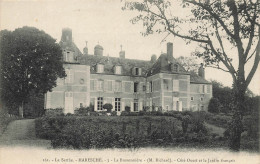 Maresché * Château La Bussonnière , RICHARD Propriétaire * Côté Ouest Et Le Jardin Français - Other & Unclassified