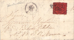 VATICAN - LETTER 1870 Mi 15 / 1292 - Kerkelijke Staten