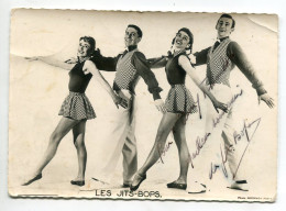 DANSE Danseurs   Be Pop Les JITS BOPS  Ave Dédicace Signature Encre Noire    D192023 - Danse