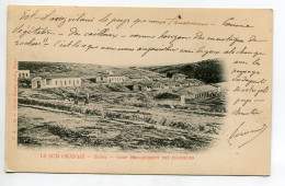 ALGERIE Sud Oranais SAIDA Camp Baraquement Des Chasseurs  écrite Timb 1903    D19 2023 - Saïda