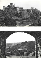 2 Cartes Postales: BOURSCHEID: Les Ruine Du Château, Les Environs. - Diekirch