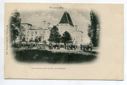 70 VILLERSEXEL Les Allemands Devant Le Chateau Guerre 1871-1871  D19 2023   - Villersexel