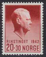 NORWEGEN NORWAY [1942] MiNr 0271 ( **/mnh ) - Unused Stamps