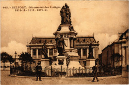 CPA Siege De Belfort Monument Des Trois (1363002) - Belfort – Siège De Belfort