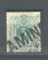 Timbre 5c  No 45 Avec Oblitération GRIFFE TAMINES (posée Sur L'AMBULANT) --RARE -- 418 - Ambulants