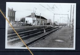 PHOTO OUDENBURG STATIE STATION GARE REPRO - Oudenburg