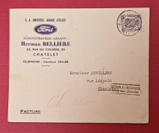 CHÂTELET/ GARAGE FORD , HERMAN BELLIÈRE , GÉRANT - Automobile