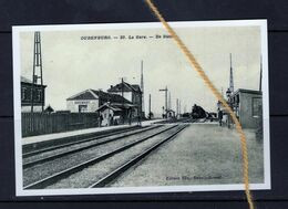 PHOTO OUDENBURG STATIE STATION GARE REPRO - Oudenburg