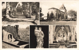 FRANCE - Saubion - Notre-Dame - L'église - La Fontaine Saint Roch - Carte Postale Ancienne - Sonstige & Ohne Zuordnung