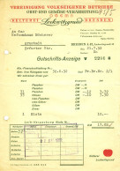 LOCKWITZGRUND Dresden DDR Rechnung 1952 " VEB Obst- U. Gemüseverarbeitung, Kelterei " - Lebensmittel