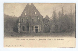 Carte-Vue Abbaye De VILLERS LA VILLE - La BRASSERIE - Cachet Concordant S/ TP Armoiries 1904  --  2943 - Cervezas