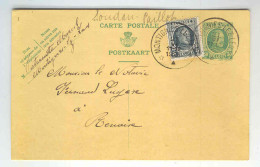 Entier HOUYOUX Cachet RELAIS MONTIGNIES LEZ LENS 1928  --  2621 - Postcards 1909-1934