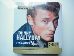 Johnny Hallyday Coffret Metal 3 CD Les Années Vogue - Other - French Music