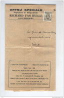 Document Pub Illustré Pépinières De BALGERHOEKE EECLOO ( Tél.MALDEGEM) - TP PREO 10 C 1943 Sceau De L'Etat  --  5/340 - Typo Precancels 1936-51 (Small Seal Of The State)