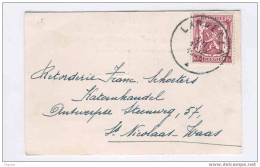 Carte De Visite SANS Enveloppe TARIF 65 C TP No 711 LANDEGEM 1948 Vers ST NIKLAAS  --  5/069 - 1935-1949 Kleines Staatssiegel