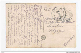 Carte Fantaisie Franchise Militaire COURTRAI 14 V 19 - Army Post Office Et Censure Anglaise --  5/329 - Briefe U. Dokumente