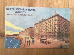 Naples Hôtel Victoria House 1930 - Hotels & Restaurants