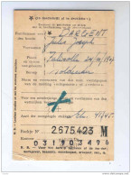 Carte De Caisse D'Epargne Postale/Postspaarkaskaart Cachet Et Griffe /Datum En Lijnstempe MACHELEN BRABANT 47  --  6/370 - Dépliants De La Poste