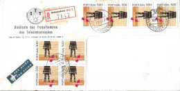 Portugal Registered Front Of Cover - Lettres & Documents
