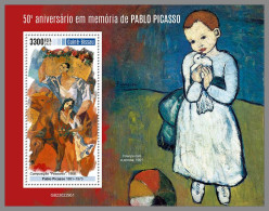 GUINEA-BISSAU 2023 MNH Pablo Picasso Paintings Gemälde Peintures S/S I – OFFICIAL ISSUE – DHQ2346 - Picasso